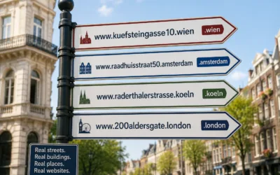 When a domain is also an address: how geoTLDs are reshaping location on the web